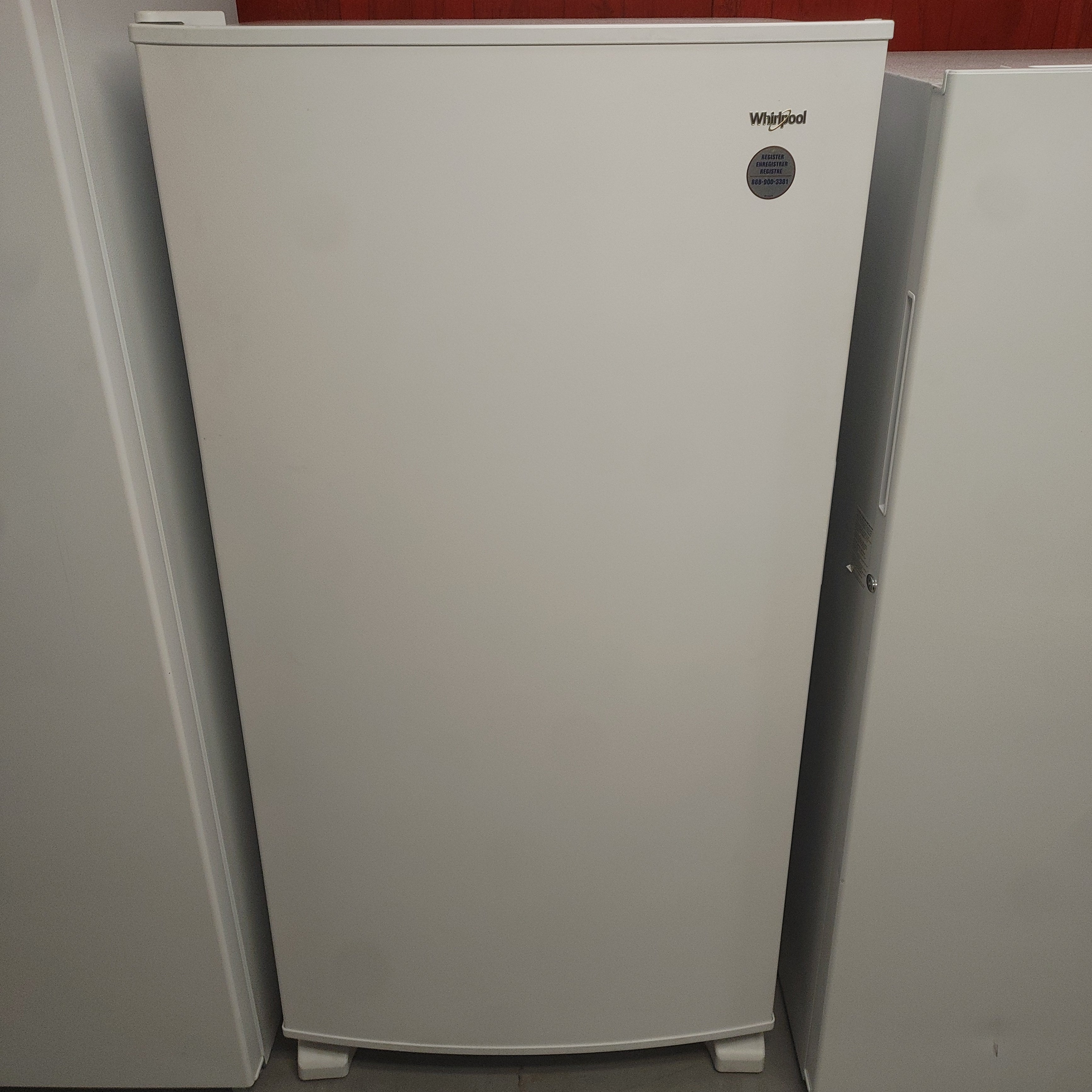 New Whirlpool 19 6 Cubic Foot Upright Freezer – Winbop Appliance Co