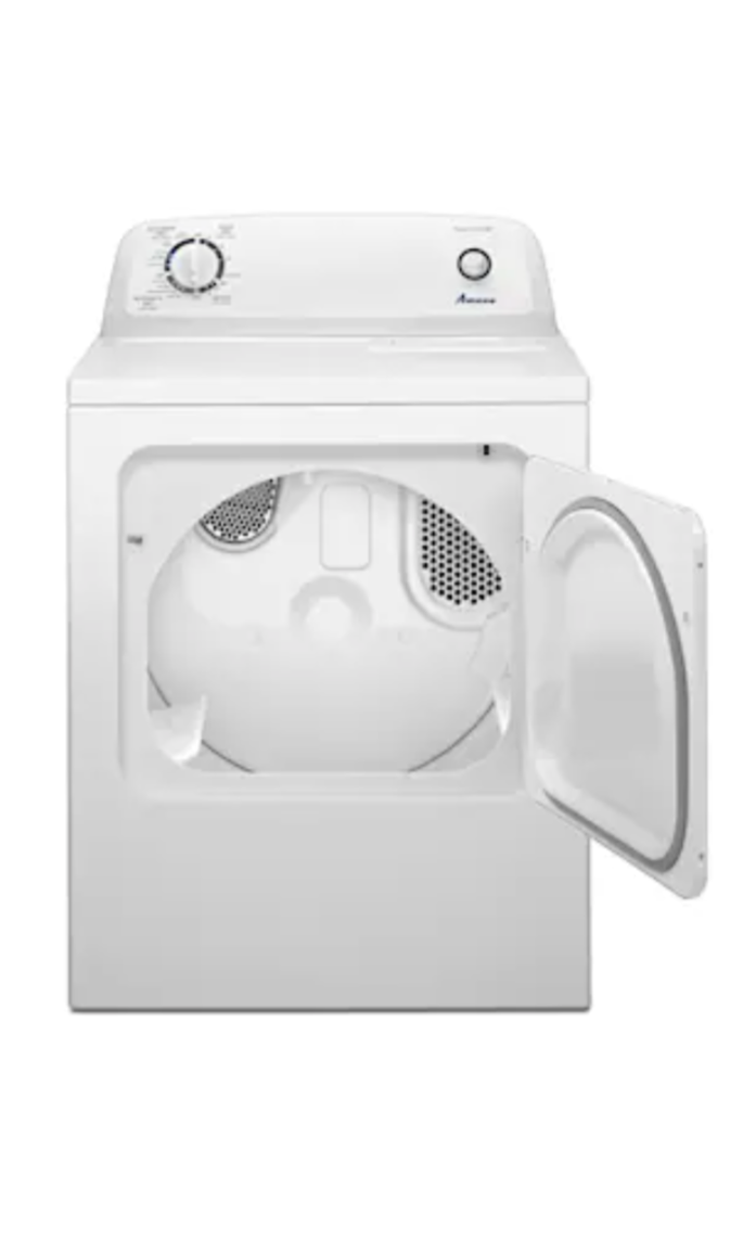 Amana Top-Load Washer with Agitator & Vented Electric Dryer Set