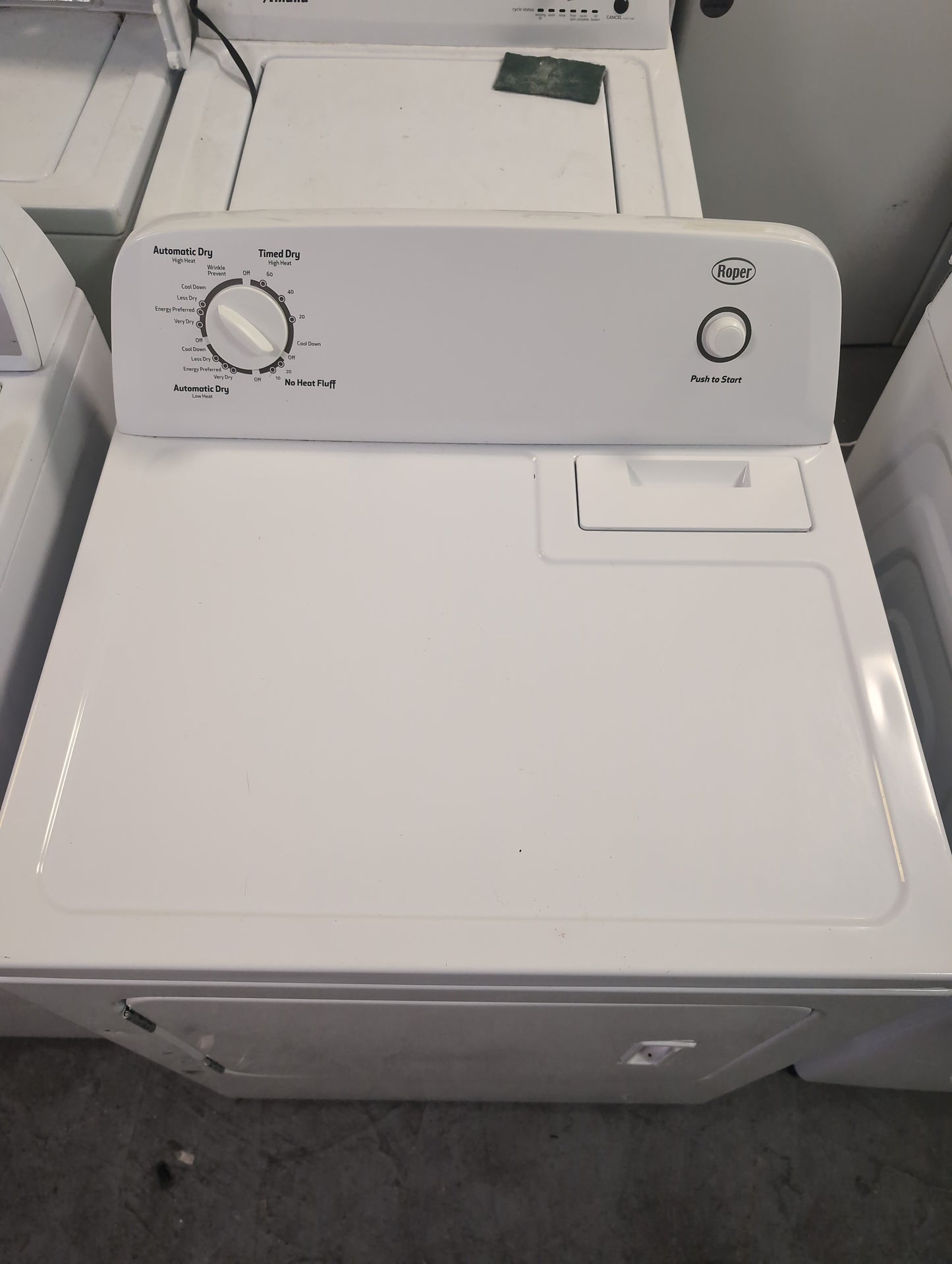 Used roper by Whirlpool 7 cubic foot electric dryer