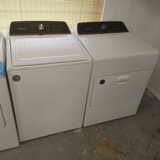 Used Whirlpool Top Load Washer and Electric Dryer set