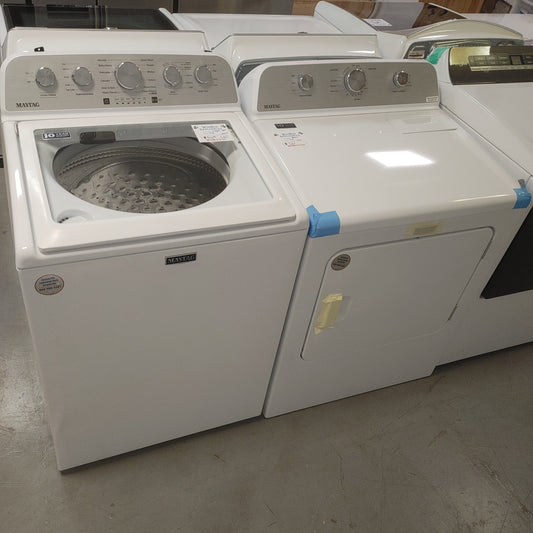 New Maytag 4.8 Top Load Washer with 7.0 Electric Dryer Set