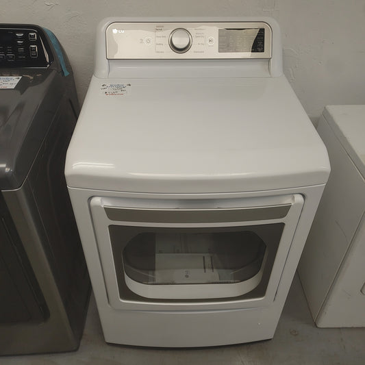 Used LG DLE7400WE Electric Dryer with WiFi control