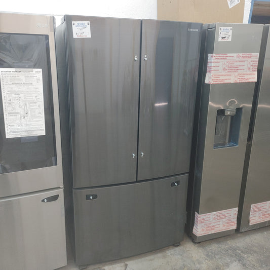 New Samsung black stainless French door refrigerator