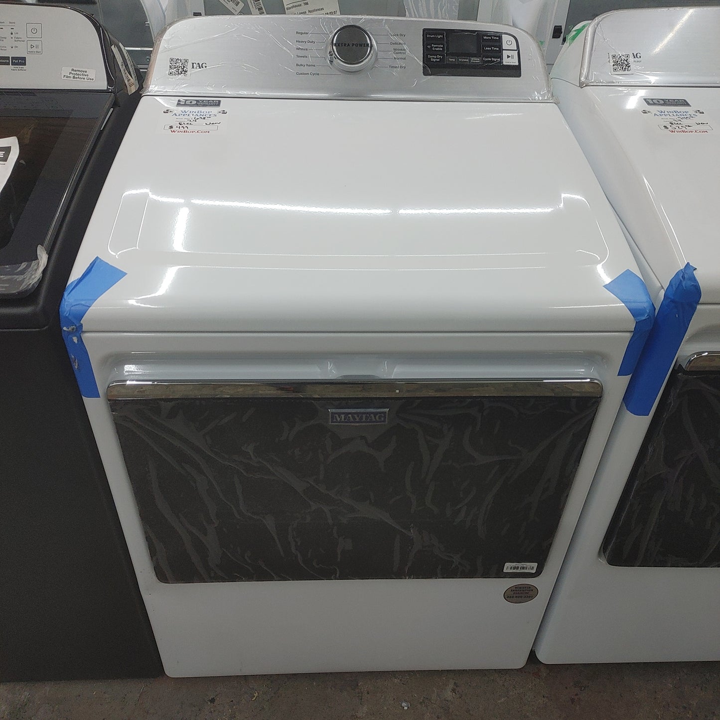 New Maytag 7.4 cubic ft Electric Dryer