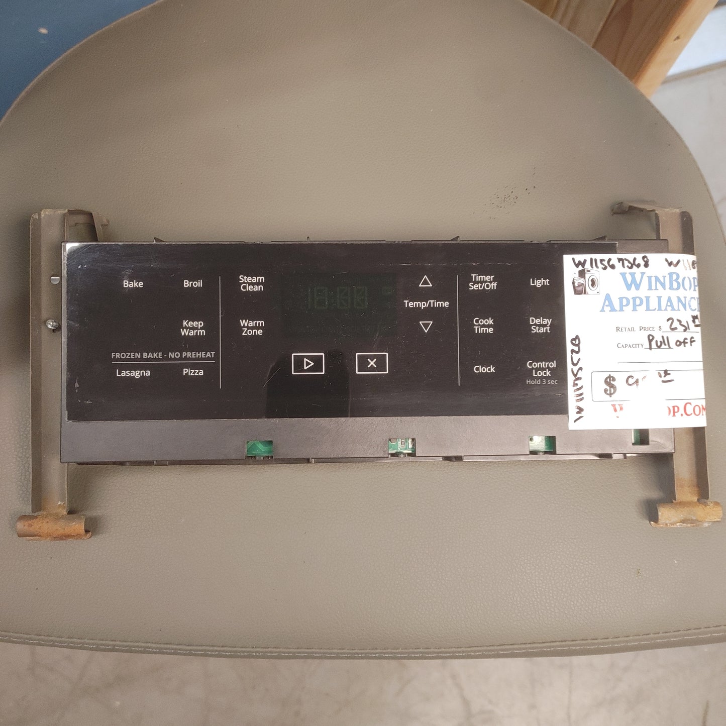 Used Whirlpool Range Control Board W11038140