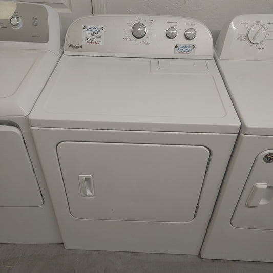 Used Whirlpool 7 cubic foot electric dryer