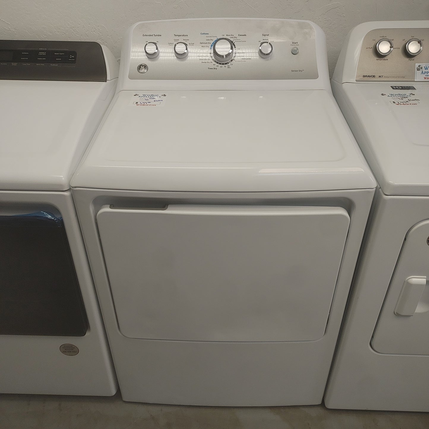 Used GE 7.2 cubic ft Electric Dryer