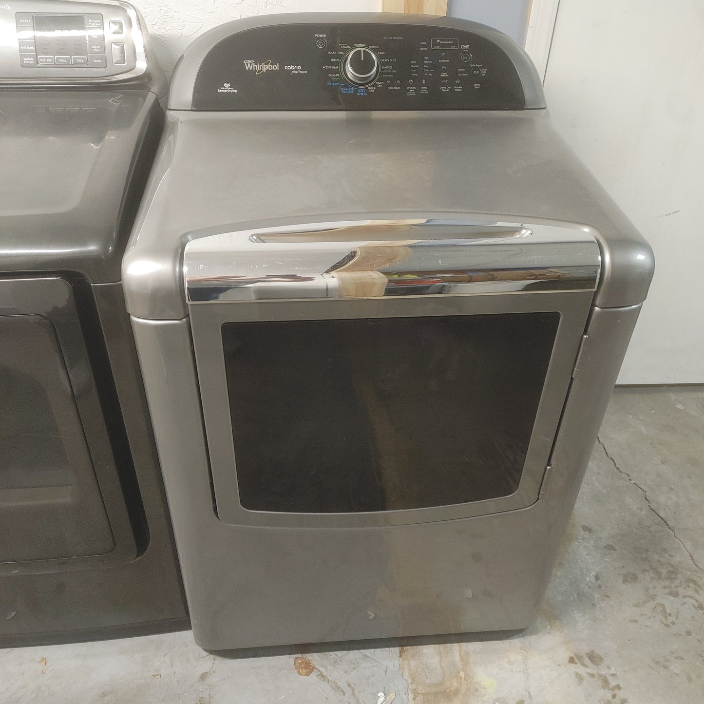 Used Whirlpool Cabrio 7.5 cubic ft Electric Dryer