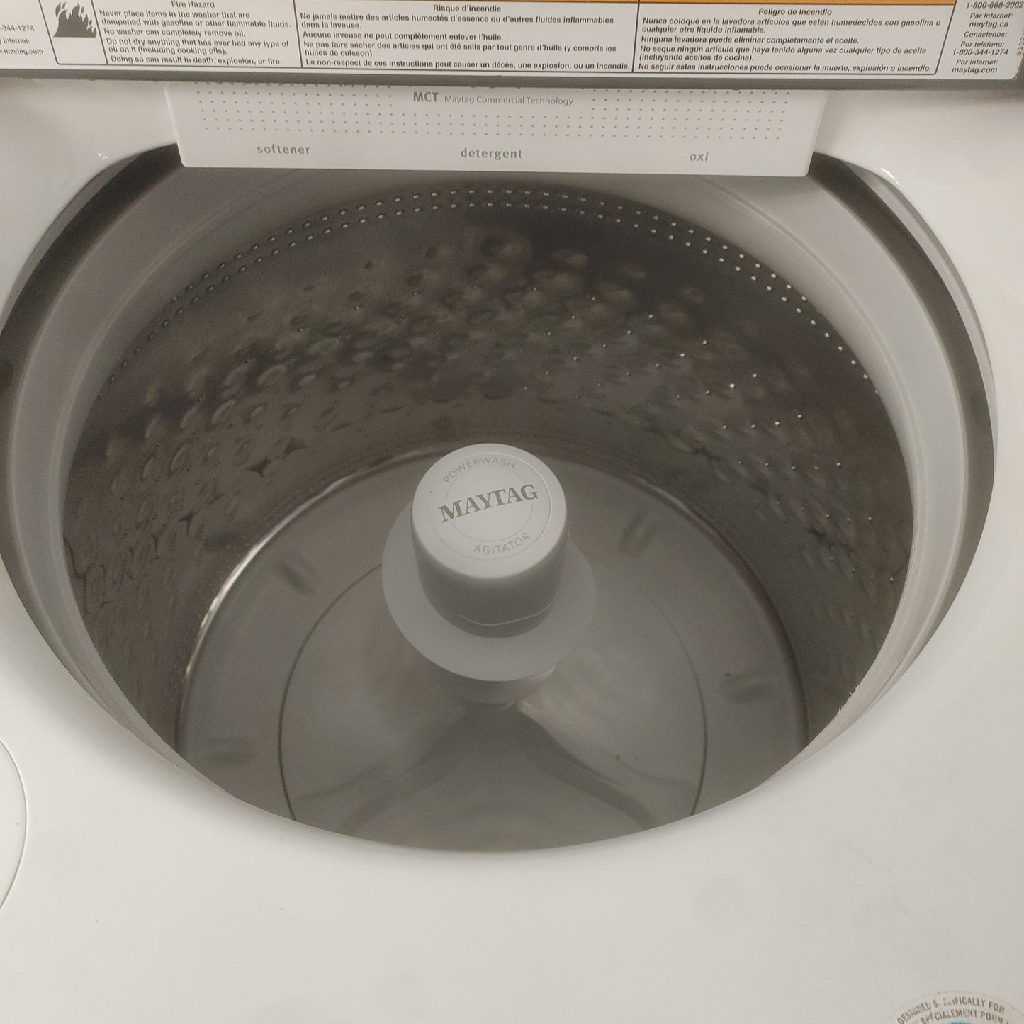 Used Maytag 4.7 cubic foot top load washer with agitator
