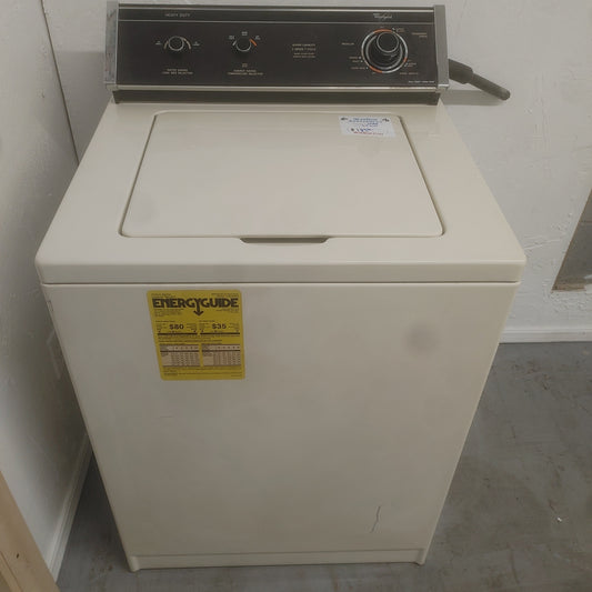 Used Whirlpool 3.5 Cubic ft Top Load Washer with Agitator