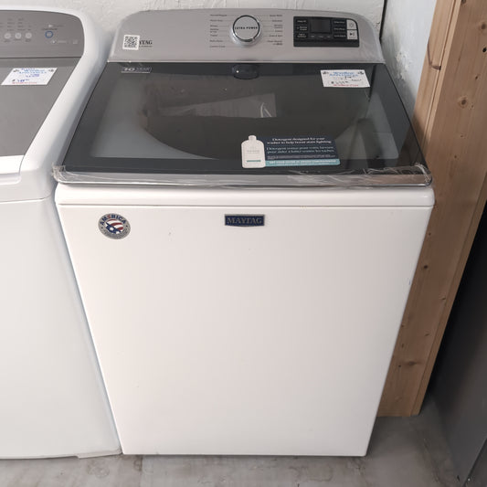 New Maytag 4.8 cubic foot top load washer with extra power and remote enable Wi-Fi