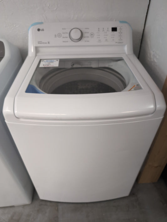 Used LG 5. Cubic foot inverter direct drive 6. Motion top load washer.