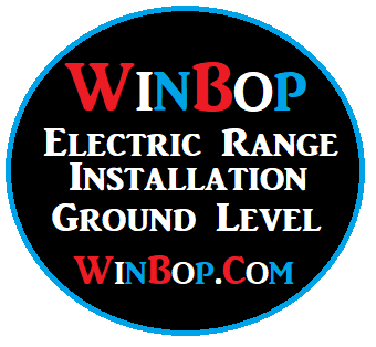 Electric Range Installation - Ground Level