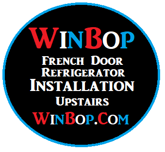 French Door/ Side by Side Refrigerator Installation - Upstairs/Downstairs